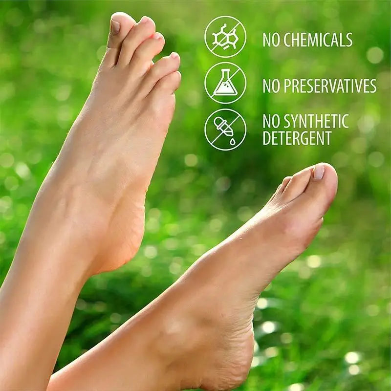 MenoMode natural foot balm for dry skin promoting no chemicals no preservatives no synthetic detergent