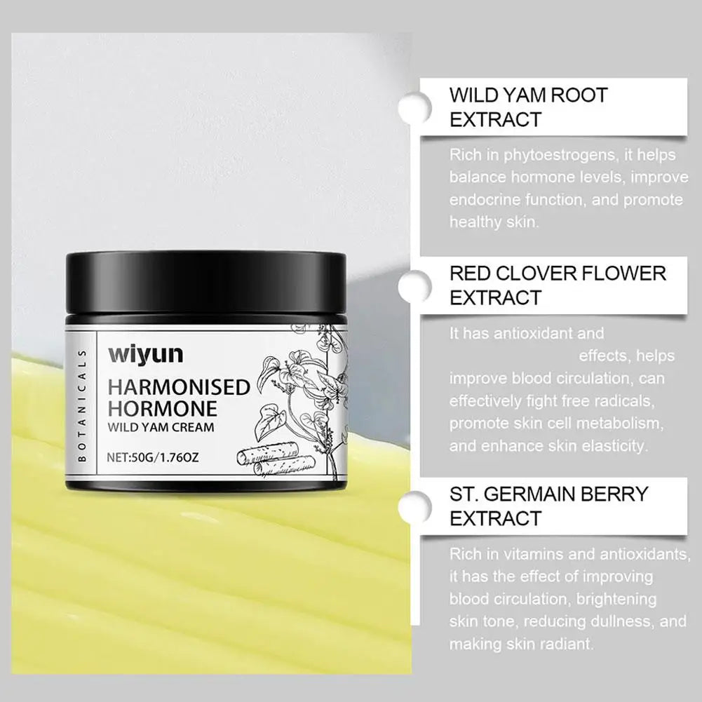 MenoMode hormone balancing cream for women with wild yam root, red clover flower, and St. Germain berry extracts
