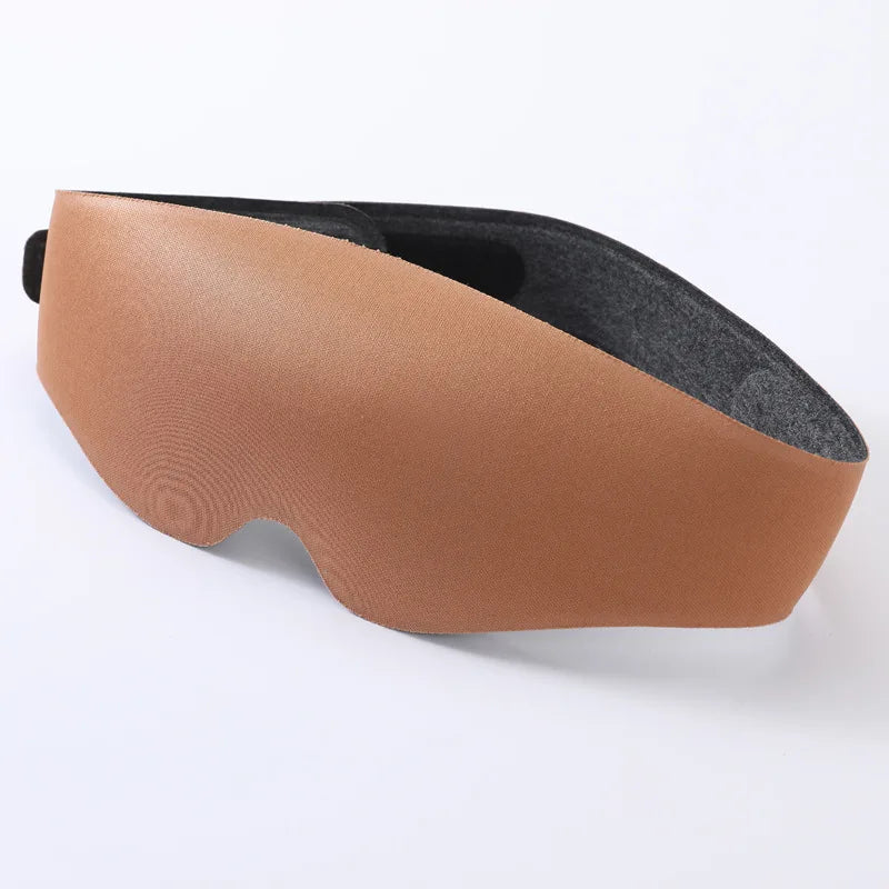 MenoMode comfort sleep mask for women in brown with soft cushioned design for restful sleep