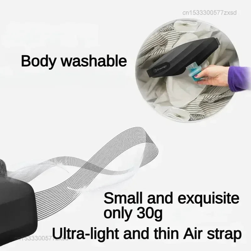 MenoMode comfort sleep mask for women with ultra-light thin air strap and body washable design