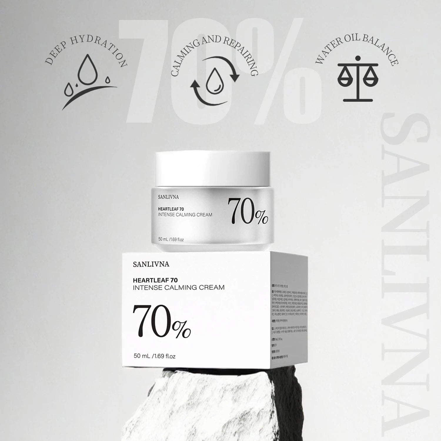 MenoMode menopause skincare essentials Heartleaf 70 intense calming cream for deep hydration and oil balance