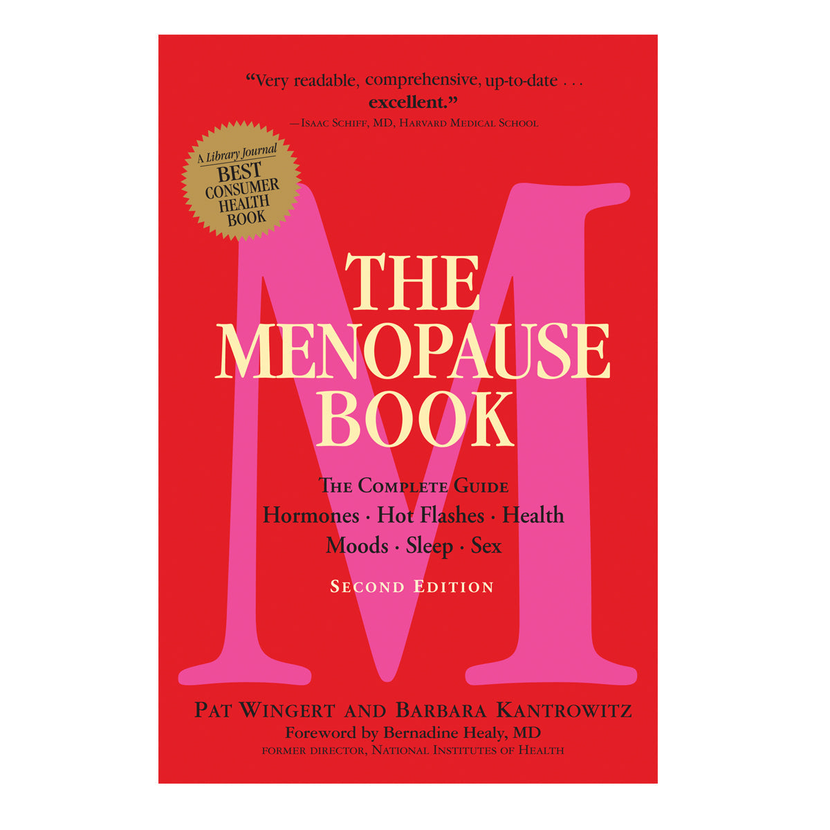 The Menopause Book by Hachette, a comprehensive menopause guide book covering hormones, hot flashes, and health
