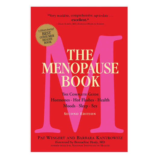The Menopause Book by Hachette, a comprehensive menopause guide book covering hormones, hot flashes, and health